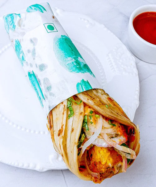 Takatak Paneer Tikka Roll