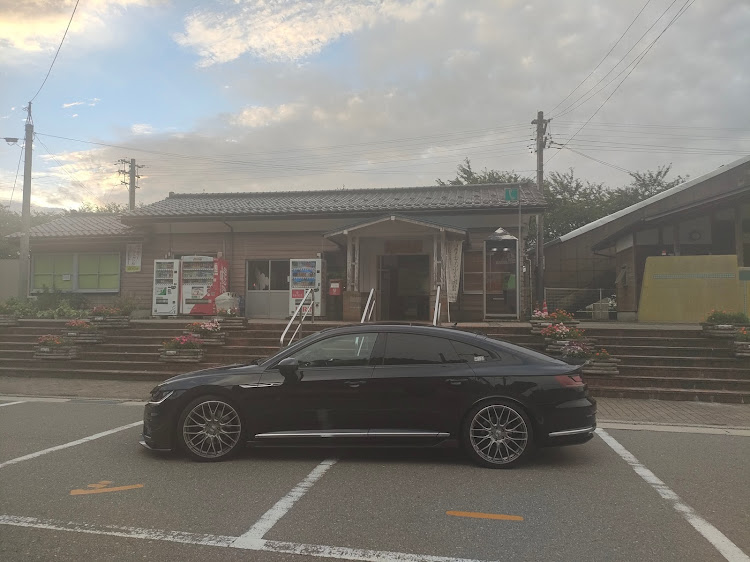 アルテオンの千里浜なぎさドライブウェイ・千里浜部分通行止め・千里浜なぎさドライブウェイは汚い・能登中島駅・鉄道郵便車に関するカスタム事例の投稿画像3枚目