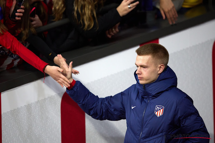 Arthur Vermeeren blijft het erg moeilijk hebben bij Atletico Madrid dat weer flinke domper moet slikken