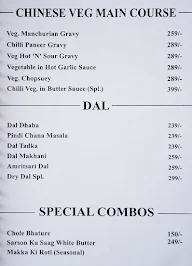 Garden Grill menu 1