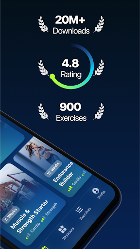 Screenshot Fitify: Fitness, Home Workout