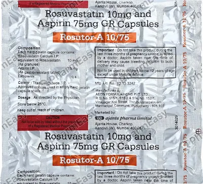 ROSUTOR-A 10/150MG CAP 15'S