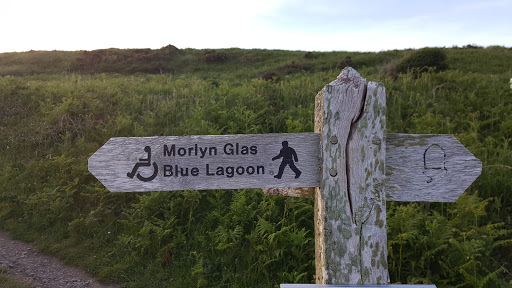 Abereiddi Footpath Marker