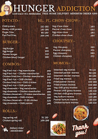 Hunger Addiction menu 6