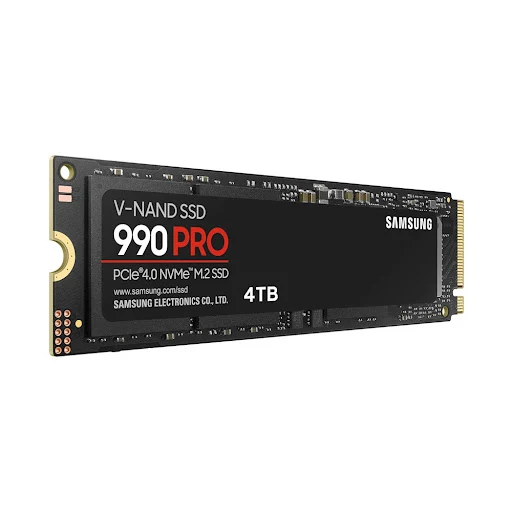 Ổ Cứng gắn trong Samsung SSD 990 Pro 4TB M2 PCIe 4.0 (MZ-V9P4T0BW)