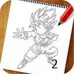 Cover Image of ダウンロード How to draw DBZ 2 3.0 APK