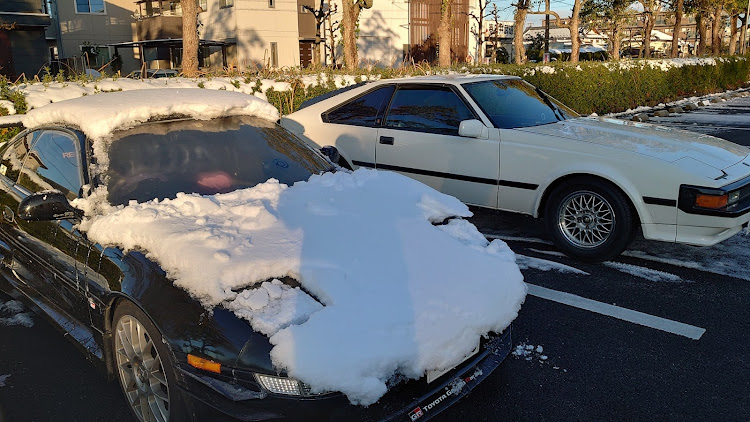 MR2のぷんぷいさんご来店KeePer😆・サプライザー同士🤭・お土産に驚きです😂・SW20 MR-2・連投スマン🙇に関するカスタム事例の投稿画像3枚目