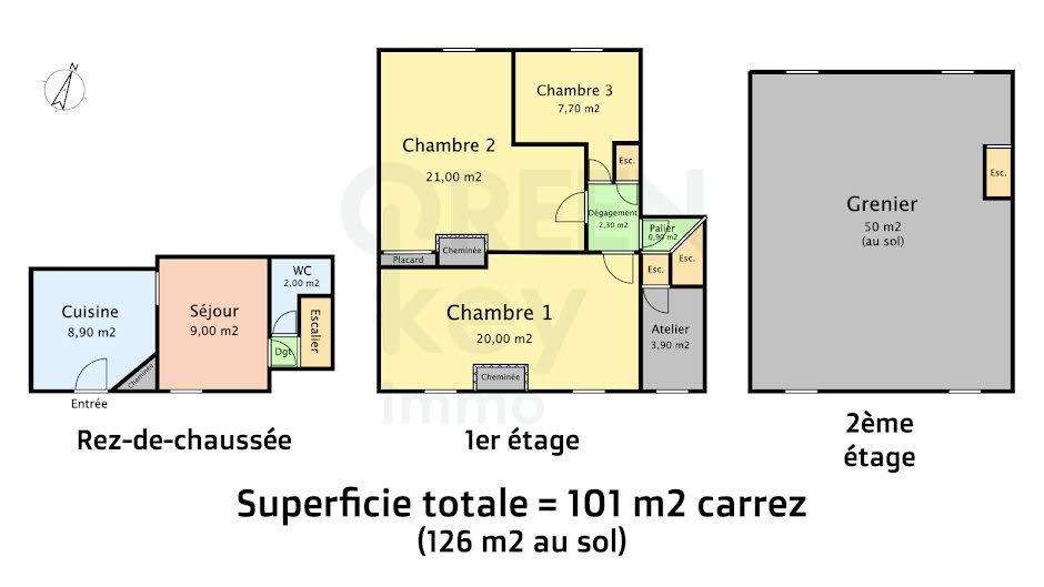 Vente maison 5 pièces 101 m² à Saint-Fargeau (89170), 65 900 €