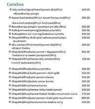 Sri Balaji Chappathi Stall menu 3