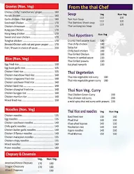 Green Onion Express menu 1