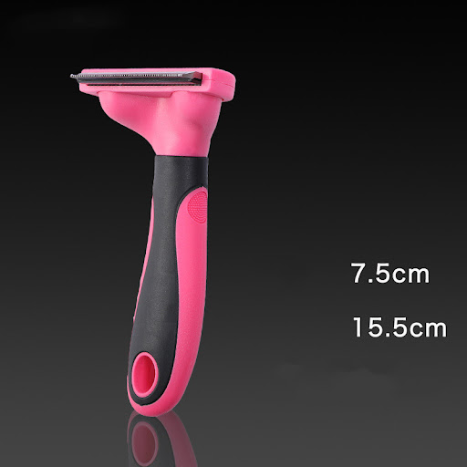 Title 7, Dog grooming tool pet comb removes loose hair, ...