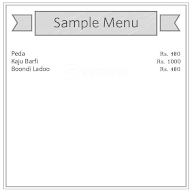 RMB - Ram Mishthan Bhandar menu 1
