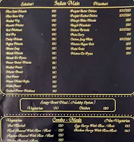 The Fiery Indian Kitchen menu 1