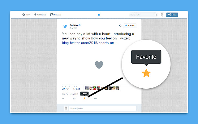 Twitter Stars chrome extension