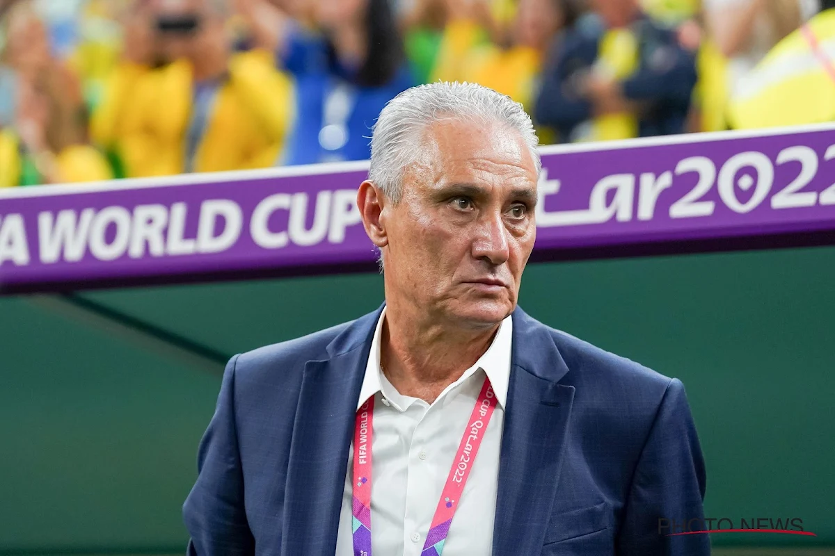 Tite geen bondscoach meer na uitschakeling Brazilië in kwartfinale 