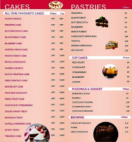 Winni Cakes & More menu 2