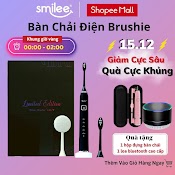 Bàn Chải Đánh Răng Điện 5 Chế Độ Brushie Chính Hãng, Bàn Chải Điện Tích Hợp Đầu Rửa Mặt (Bản Limited)