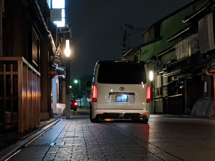 ハイエースバンのお京阪・そうだ京都に行こう！・おこしやす京都🐀・仕様変更に関するカスタム事例の投稿画像2枚目