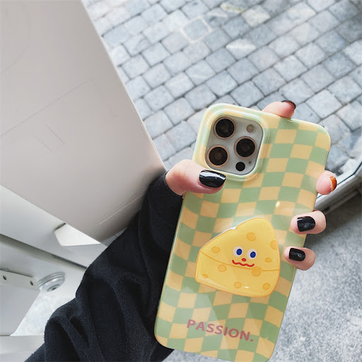 Title 1, Checkerboard Cheese Holder Phone Case protects ...