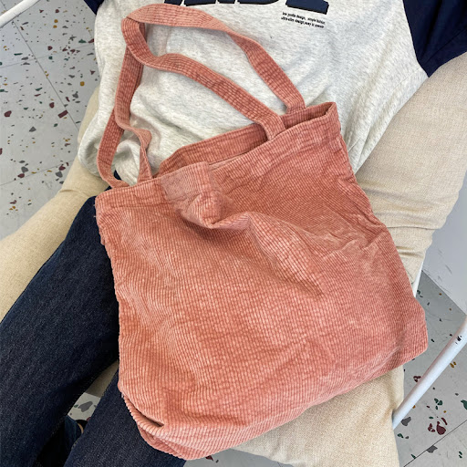 Title 9, Washed Corduroy Handbag Simple Retro One Should...