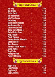 Mayur Darbar menu 4