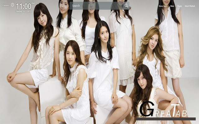 Wonder Girls Wallpapers Theme |GreaTab