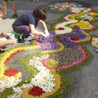 L'infiorata di 