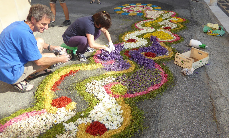 L'infiorata di Piera