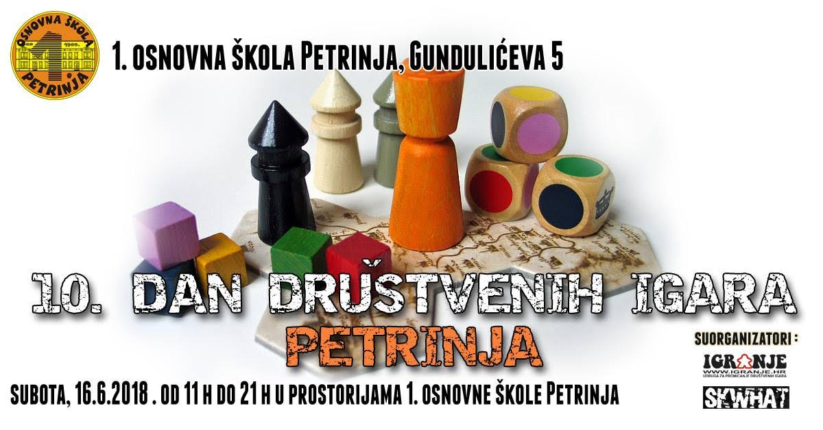 Idemo na 10. Dan društvenih igara – Petrinja