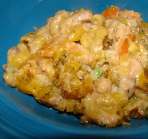 Salmon or Tuna Noodle Casserole image