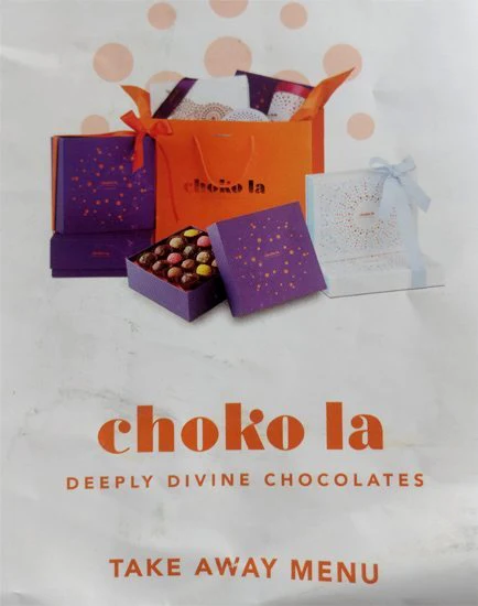 Choko La menu 