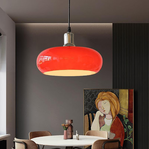 Orange Red Chandelier A