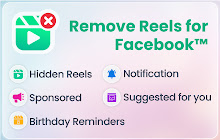 Remove Reels for Facebook™ small promo image