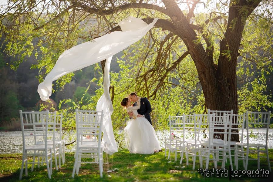 Fotógrafo de casamento Richárd Deutsch (ricciohu). Foto de 3 de março 2019