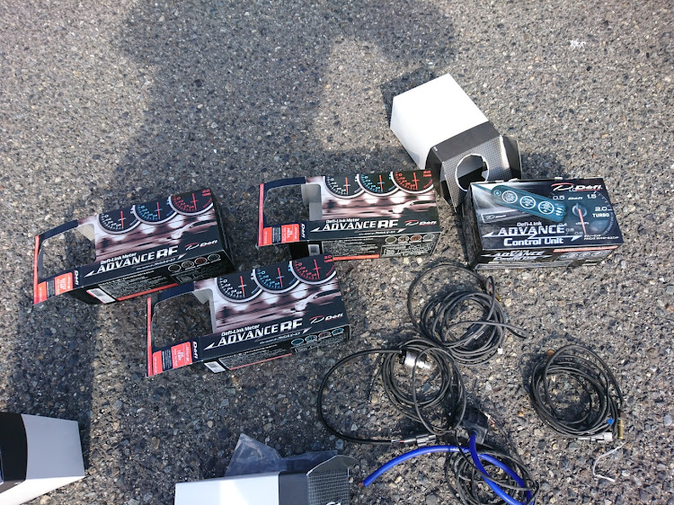180SXのオートゲージ～Defi・シルビア・仲間パート②に関するカスタム事例の投稿画像1枚目