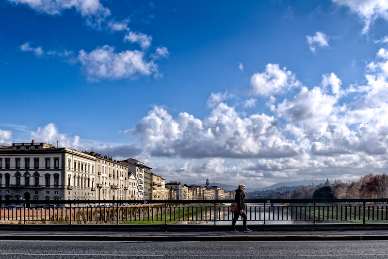 Attraversando l' Arno di Nicola Serena