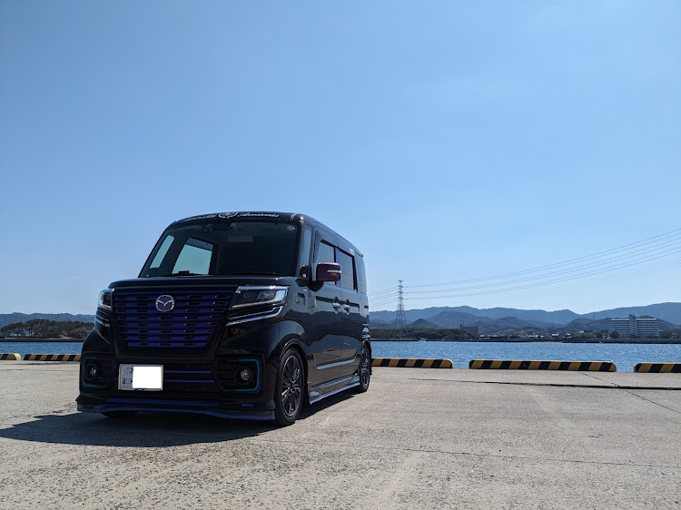 フレアワゴンカスタムスタイルの降りることにしました・また一から・貧乏チューン・ネタ車ですが…なにか？・西村ニーナﾁｬﾝ公認車輌に関するカスタム事例の投稿画像1枚目