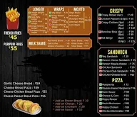 Wow Burger menu 1