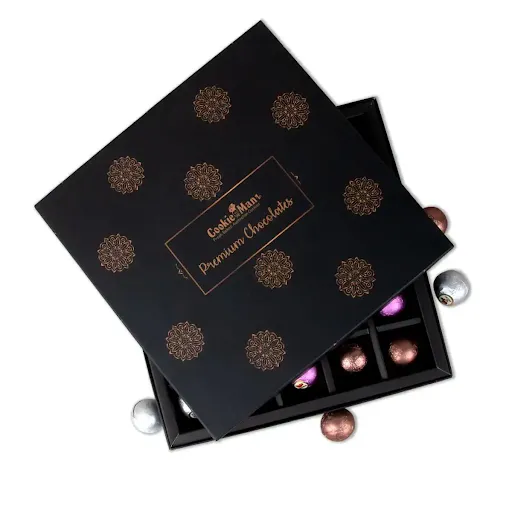 Premium Truffle Chocolates Gift Box - 25 Pieces