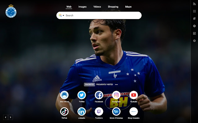 Cruzeiro New Tab Chrome Web Store