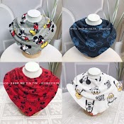 Yếm Cổ 2 Lớp Cotton Cho Bé ( Sơ Sinh Đến 5Y Như Phân Loại)