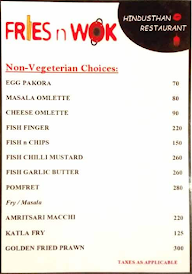 Hindustan Restaurant & Bar menu 5