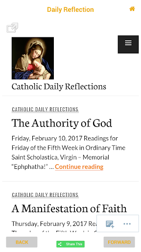 Catholic Daily Reflections