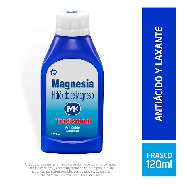 Desodorante de Leche de Magnesia.  Leche de magnesia, Desodorante