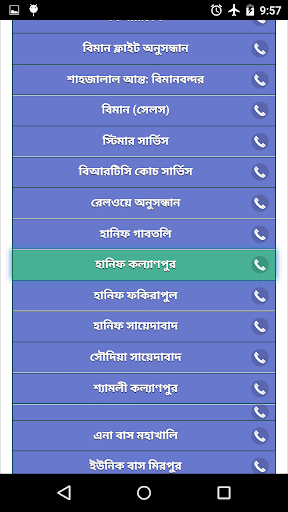 Emergency Phone Numbers জরুরী ফোন নাম্বার ও সেবা