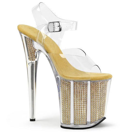 Title 4, Crystal Stage Wedding Shoes Catwalk High Heels ...