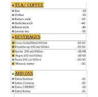 Udupi Veg Garden menu 1