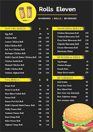 Rolls Eleven menu 1