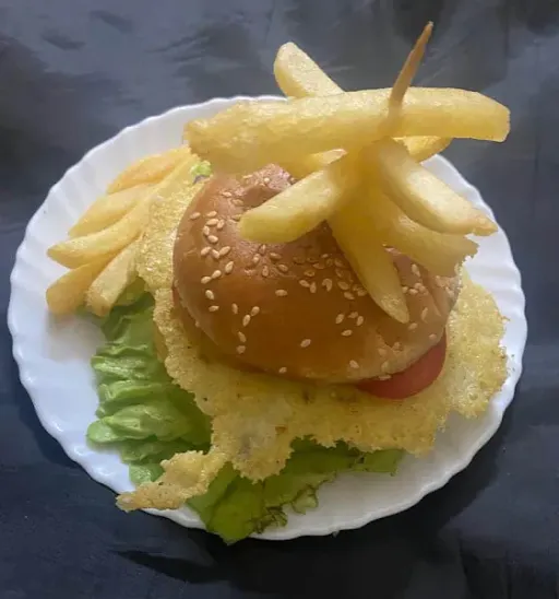 Kalaadi Schezwan Burger [1 Piece]