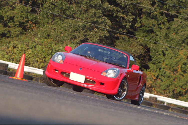 MR-Sのジムカーナ・走行会・ドライビングパレット那須・エムズガレージに関するカスタム事例の投稿画像2枚目